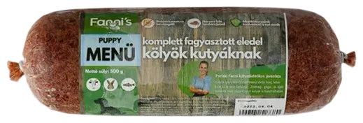 Kompletné menu pre šteniatka