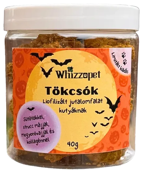 Lyofilizovaná tekvicová maškrta pre psov