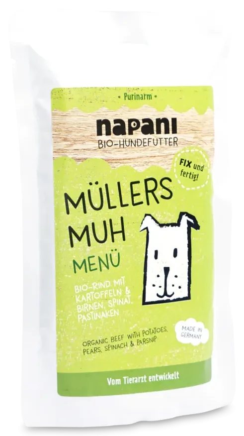 Menu s hovädzím mäsom a zemiakmi