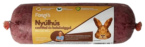 Králičie mäso s kosťou a drobami
